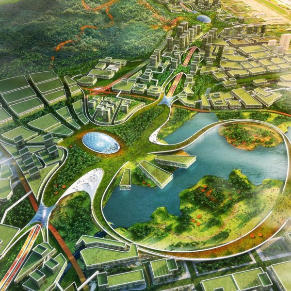 G107, Bao’an, Shenzhen, masterplan, city planning, sustainable, green, manufacturing, avoid obvious, tetra, architecture, planners, architects, aoarchitect, tetra-arch, connections, drone, highway, future, futuristic, carbon zero, carbon neutral, china, hong kong, pearl river delta, Baoan, autopilot, driverless, high speed, transit, multimodal, connections, sharing economy, co-working, shared, amenities, natural, nature, road, infrastructure, water cycle, water management, landscape, design, branding, engineering, marketing, drone-view, aerial, airport