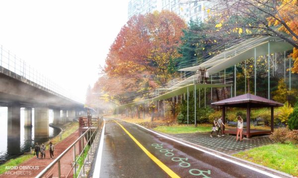 inclusive, network, hangang, river, park, interface, landscape, green, affordable, waterfront, riverfront, nature, ramp, architecture, city, planning, urban, sustainable, avoid obvious, architects, architecture, seoul, south korea, korea, design, idea