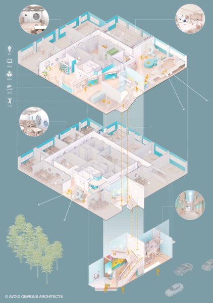 avoid obvious, architects, vicky chan, AOA, onesky, education center, school, pre-k, kindergarten, k-12, design, non-profit, hong kong, interactive, design, learning, early childhood, ngo, children design, play design, creative, play, reggio emilia,